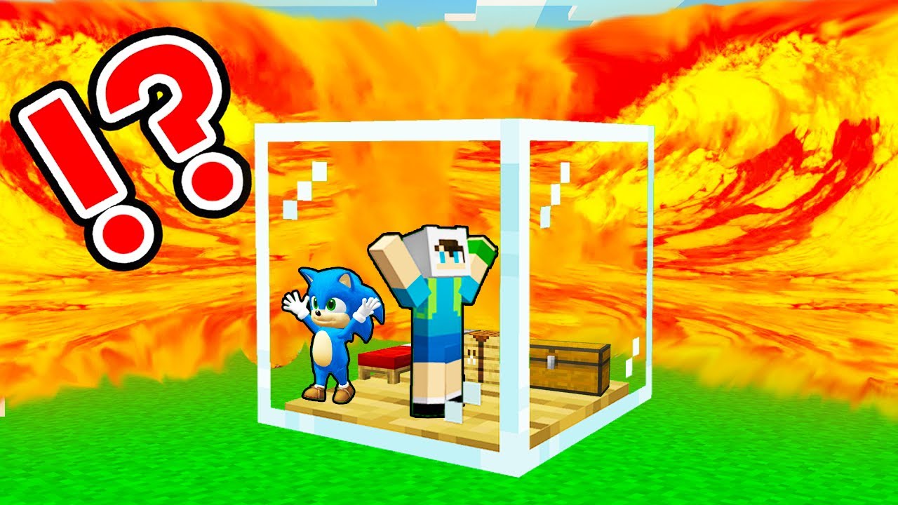 LAV TSUNAMİ VS KIYAMET SIĞINAĞI 😱 Minecraft