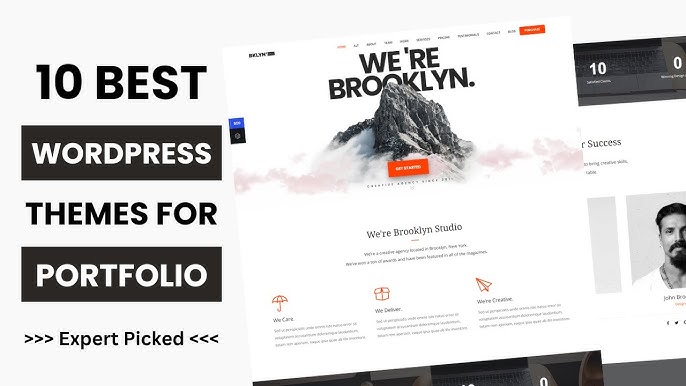 10 Themes Perfect for Creative Portfolios