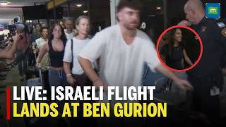 LIVE: FLYDUBAI COCKPIT STABBING Emergency Landing Flight Arrives at Ben Gurion | Pilot Subdued