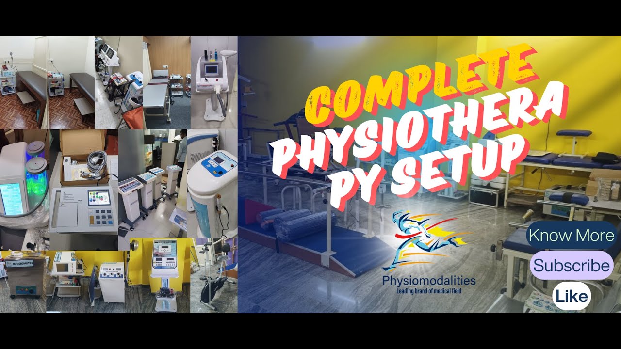 Physiotherapy Full Clinic / Hospital Setup By PHYSIOMODALITITEES