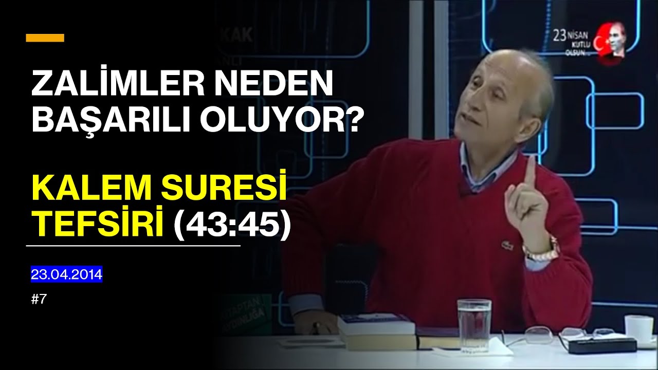 ALLAH ZALİMLERİ ÖDÜLLENDİRİYOR MU, ZALİMLERİN GEÇİCİ ZAFERİ | Yaşar Nuri 2014 Kitaptan Aydınlığa