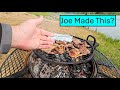 Weekend farm vlog backyard campfire cookingpork steaks and brats