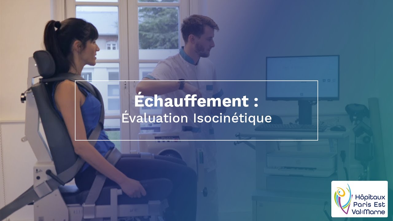 Échauffement : Évaluation isocinétique