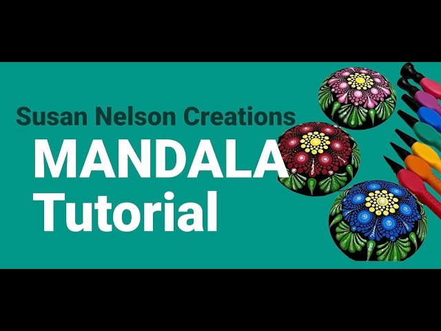 Dotting Tools for dot mandala painting - BEGINNER level intro 