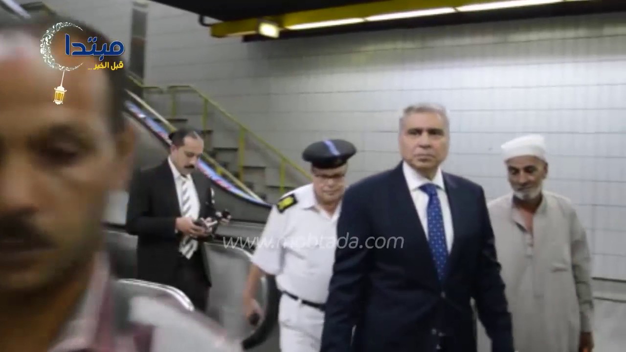 جولة لمدير شرطة النقل فى السكة الحديد ومترو الأنفاق