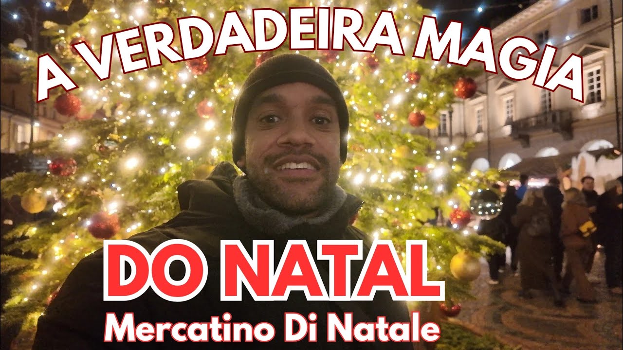 O Melhor Natal do mundo nos Alpes na Itália.
