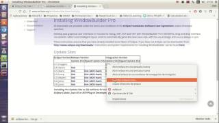 Instalar WindowBuilder en Eclipse Oxygen Ubuntu 16.10