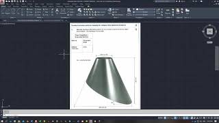 ARA / Te Pukenga: Radial Line Truncated Cone Pattern Development with an Inclined Base