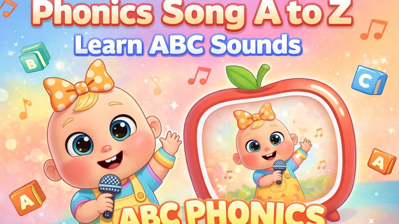 Phonics Song A to Z | Learn ABC Sounds | Kids Cartoon Song                                       
