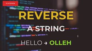 Reverse Each Word in a String in JavaScript | JS Interview Question