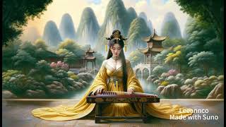 [古風音樂]🎵平靜心情🌿舒壓放鬆🌿古箏[Chinese Music]🎵Calm down🌿Relieve stress🌿Guzheng🌿#ai #music #suno #relaxing