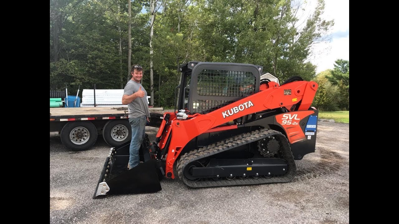 NEW Kubota SVL95 2 - YouTube