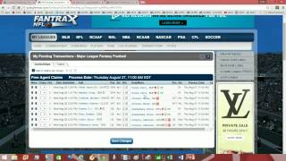 MLFS Free Agent Auction Tutorial