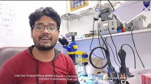 REDMI 7A (PINE) Change eMCP Without Change CPU Full Video (Online Class/Support +917619506534 )