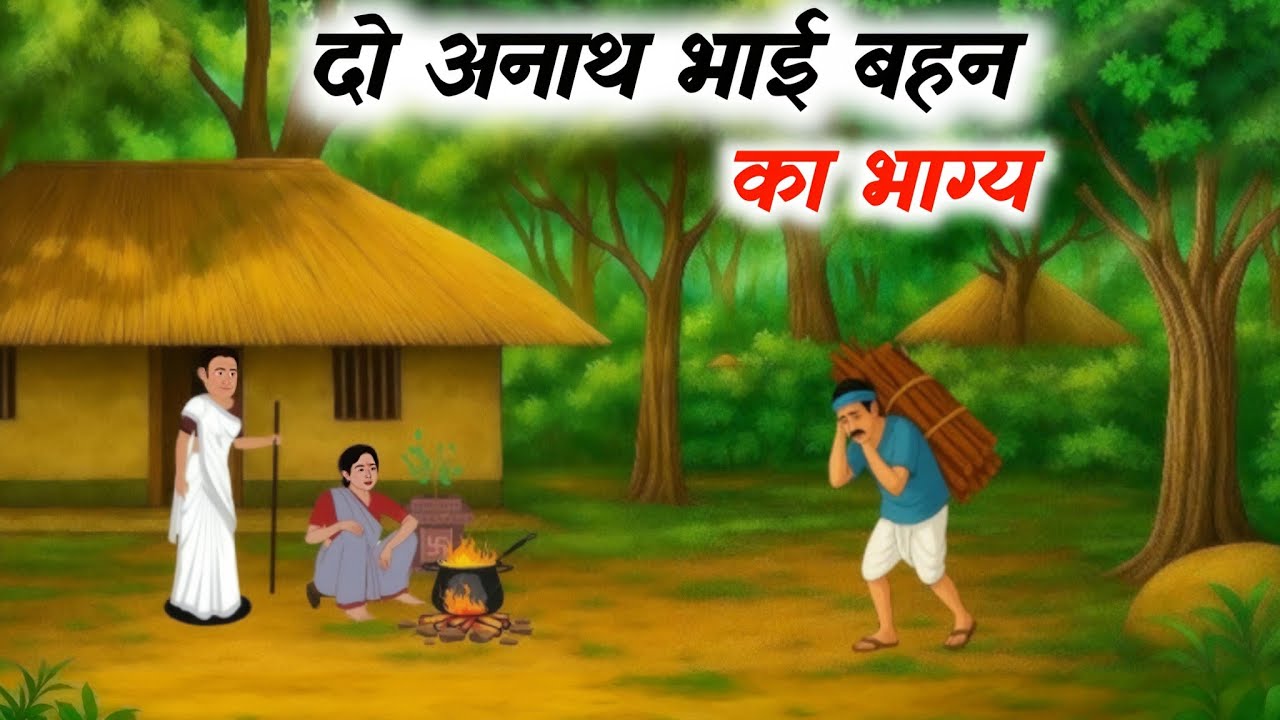 अनाथ भाई बहन की कहानी | लालचियों को मिली सज़ा | Hindi Moral Story