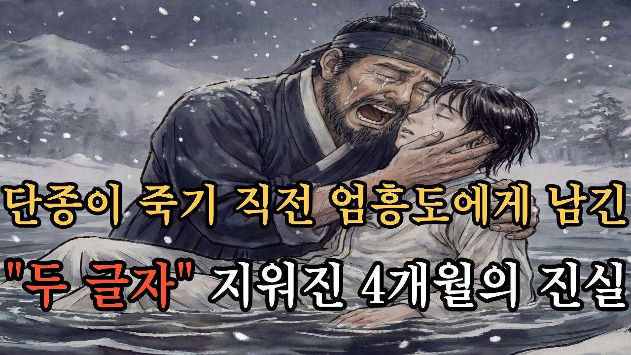 [한국사 역사] 왕과 사는 남자, 단종이 죽기 직전 엄흥도에게 남긴 