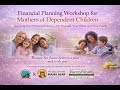 Secure Your Financial Future As A Special Needs Mama 2026 Workshop Invitation 