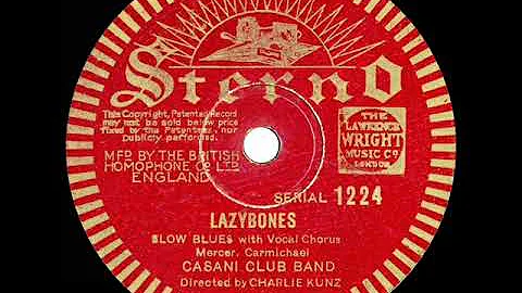 1933 Charlie Kunz - Lazybones (Phyllis Robins, vocal)
