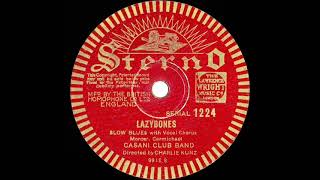 1933 Charlie Kunz - Lazybones (Phyllis Robins, vocal)