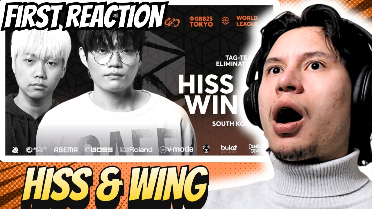 This Is a CHEAT CODE! | HISS & WING - GBB25 Tag Team Elimination | REACTION