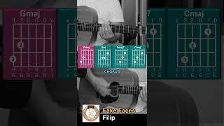 Fake Faces ll Filip「Rhythm Guitar Cover」