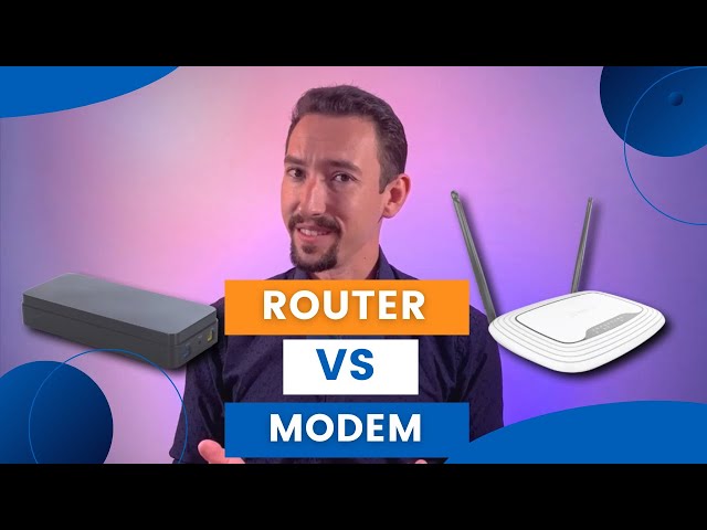 Routers VS. Modems - What is the Difference Between a Router and a Modem? I  Tech Talk - YouTube