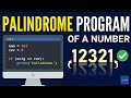 Program for Palindrome of a number || Problem Solving || Programming ||