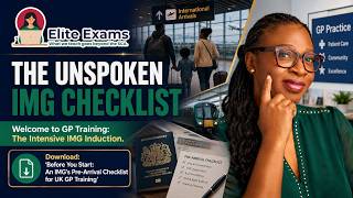 The Unspoken IMG Checklist