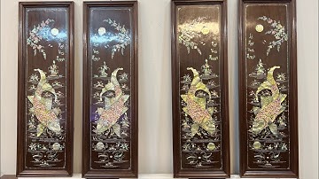 Báo giá . Cá chép , khảm tích . Lý ngư vọng Nguyệt. Lh :0943866269