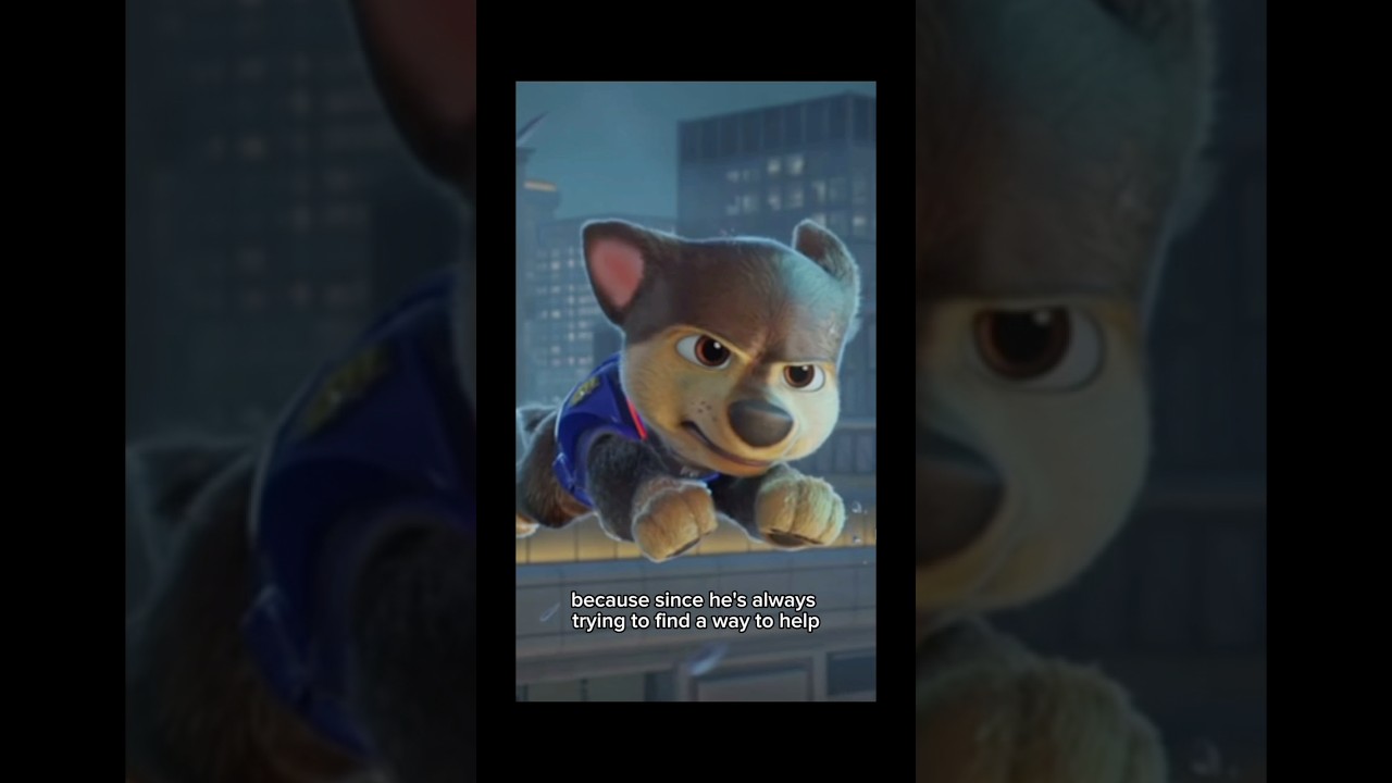 Why Chase￼ is the leader of the paw patrol 