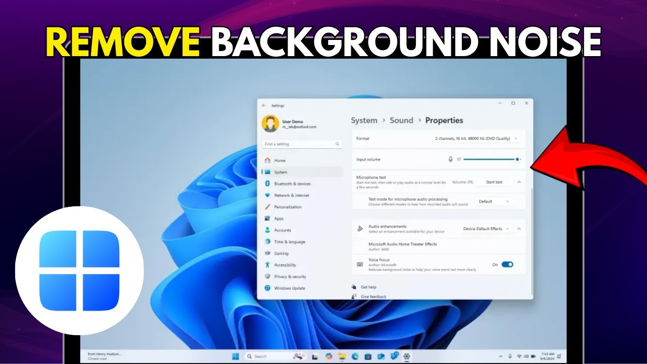 How To Remove Background Noise From Microphone On Windows 11 (Easy ...