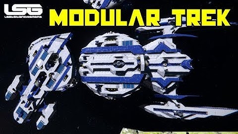 Modular Trek Style Ship - Space Engineers