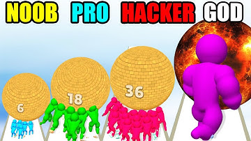 NOOB vs PRO vs HACKER vs GOD Rescue Push #3