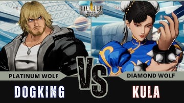 FF:CotW 🐺 DOGKING (Ken Masters) vs KULA (Chun-Li)⭐Replay Match - FATAL FURY: CotW - 10/25