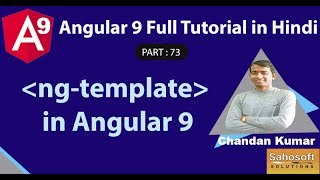 ng template in Angular 9 : Angular 9 Full Tutorial in Hindi