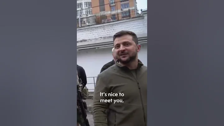 Watch the moment Prime Minister Boris Johnson meets President Zelenskyy in Kyiv - DayDayNews