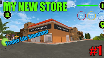 Trader Life Simulator || My New Store || #1