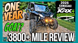 Honest Real 2025 Kawasaki KRX 4 SXS Review After a Year of Ozark Adventures