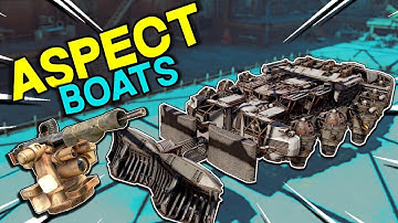 Massive Aspect Hover Boats -- Crossout