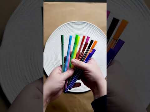 الالوان اللي مش لاقيالها حل مسائكم فلة ريفيو الوان فلوماستر