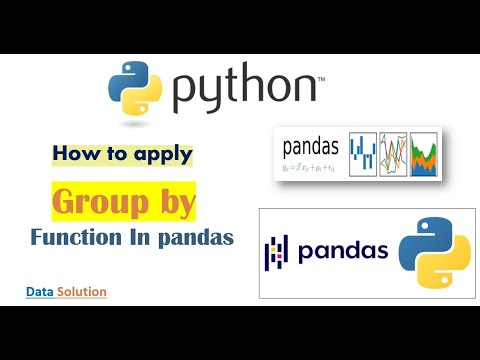 How to apply group by in python pandas | group by function in python ...