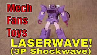 Mech Fans Toys Laserwave (3P Shockwave) - GotBot True Review NUMBER 692