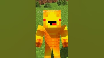 HELP Golden Mikey Meteorite Impact - MAIZEN Minecraft Animation #shorts