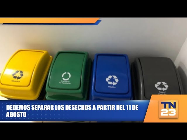 Separar la basura será obligatorio en Guatemala a partir del 11 de agosto
