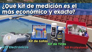 Cómo medir el Cloro y pH | ¿Cuál es el kit más exacto? | ¿El más económico? | ¿Cómo se utilizan?