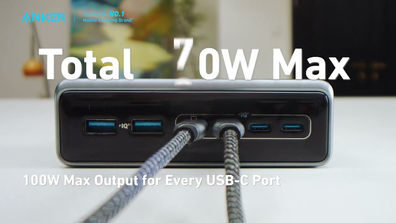 Unveiling the New Anker Prime 200W 6-Port Desktop Charging