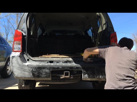 How to Install / Replace Rear Bumper 2005-2006 Nissan Pathfinder