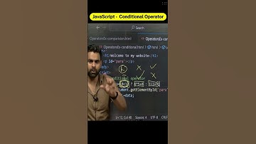 JavaScript - Conditional Operator || #incapp #rahulchauhansir #shorts #virelvideo #coding