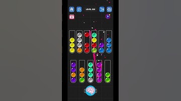 Lv 325 Ball Sort Puzzle - Color Game / 顏色分類遊戲 / ボールソーティングパズル (Guru Game)  #ballsortpuzzle