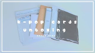 распаковка карт stray kids | unboxing k-pop photocards